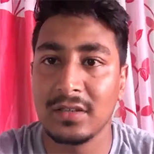 患者故事：尼泊尔患者在印度接受海绵状血管瘤治疗