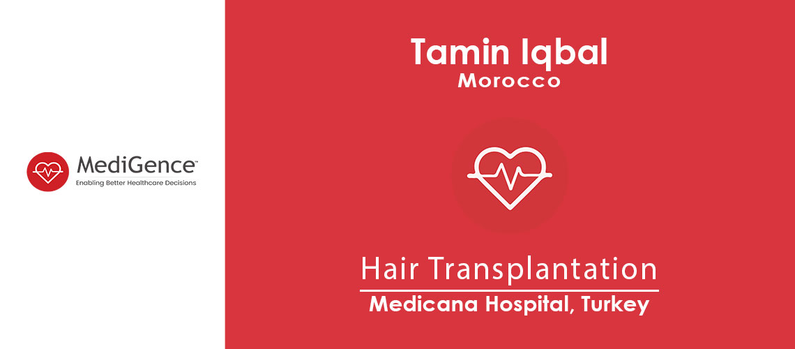 Témoignage d'un patient: Tamin du Maroc pour une chirurgie de greffe de cheveux en Turquie